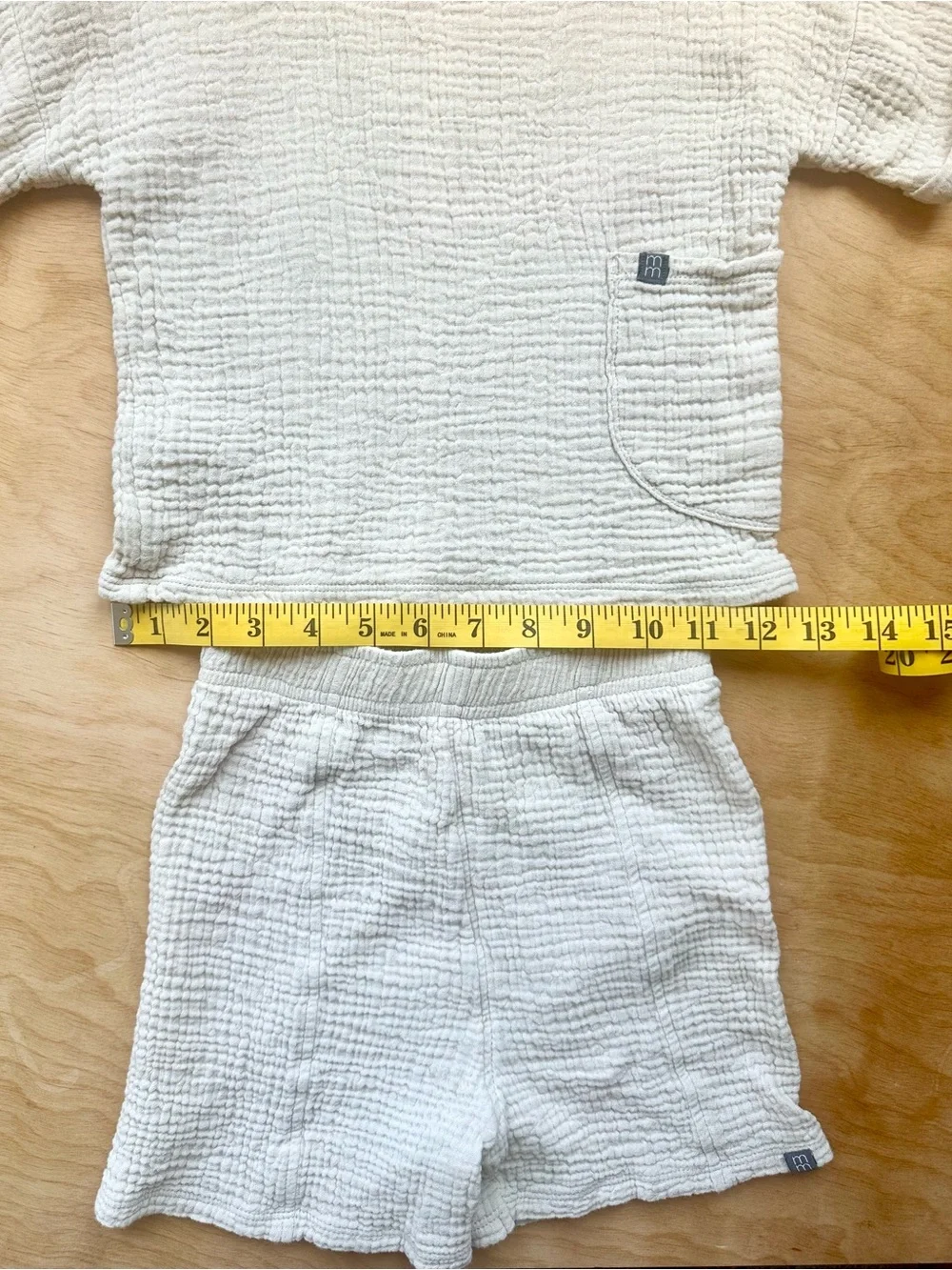Modern Moments by Gerber 4T Organic Cotton Gauze Matching Cream Muslin Set